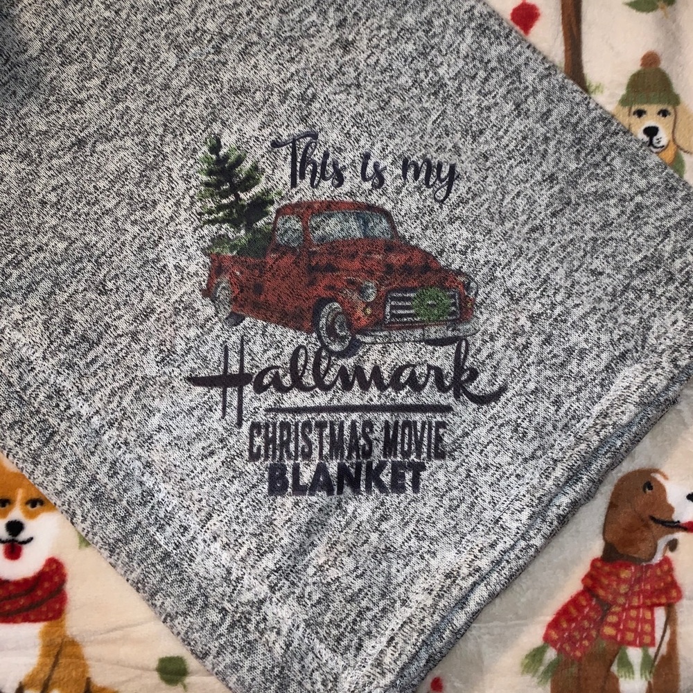 Hallmark Christmas blanket